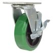 Caster, 6X2 Polyolefin Swivel W/ Brake