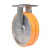 8X2 Polyurethane Sirius Dual Swivel Caster