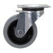 Caster, 5X1-9/16 Rubber, Swivel