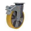 Caster, 8X2 Poly, Swivel W/Total Brake