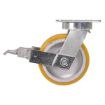 Caster, 8X3 Poly Swivel W/Brake